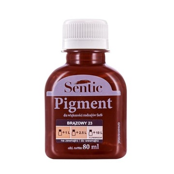 Pigment do farb SENTIC 80ml - BRĄZOWY D23