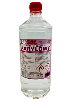 ROZCIEŃCZALNIK ROZPUSZCZALNIK AKRYLOWY 1L