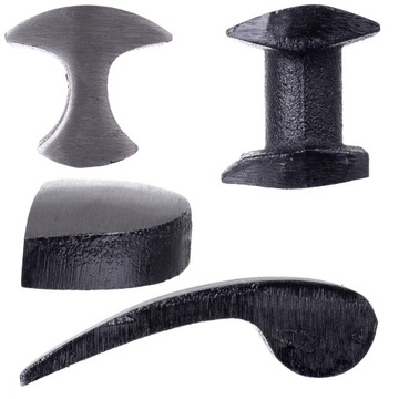 Молоты жестянщика, 3 молота, 4 наковальни