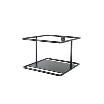 Подставка для цветов Flora, подвесная, металл, черный