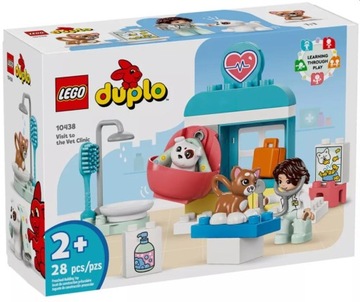 Оригинальный LEGO Duplo 10438 - Визит в ветклинику НОВИНКА 2024 года