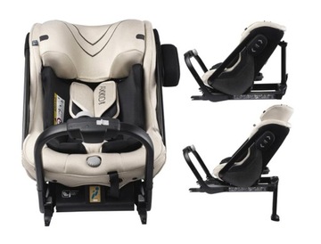 AXKID FOTELIK SAMOCHODOWY RWF ONE 2 I-SIZE DZIECIĘCY 0-7 LAT ISOFIX ADAC 4