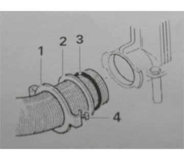 Zacisk rury S3002 Truma