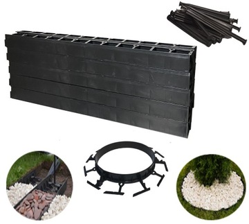 OBRZEŻE TRAWNIKOWE 58mm BORDER PALISADA 50m+200