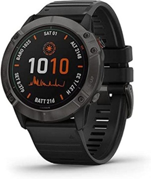 Garmin Fenix 6X Pro Solar Titanium Grey DLC + OSMap