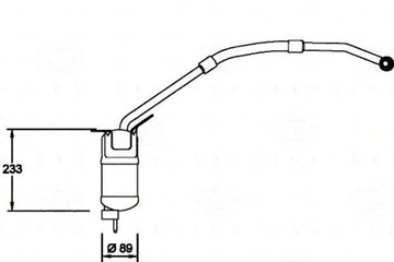 BEHR HELLA SUŠIČ KLIMATIZACE JAGUAR X-TYPE 2.5