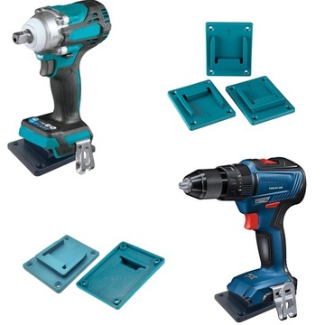 10 держателей инструментов для отвертки 18 В на стене