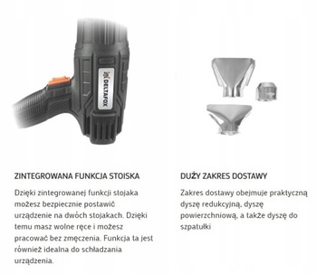 DELTAFOX 2000 W 350/600°C электрическая тепловая пушка