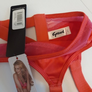 Gossard M / 12-14 Luksusowy Pas Do Pończoch Satyna 40 - 42 NOWY