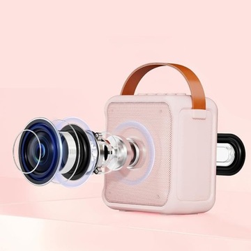 НАБОР КАРАОКЕ С 2 БЕСПРОВОДНЫМИ МИКРОФОНАМИ ИГРУШКА КАРАОКЕ В ПОДАРОК ​​ДЛЯ ДЕВОЧЕК 4-12 ЛЕТ