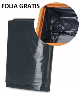 ДЕРЕВЯННЫЙ ЦВЕТОЧНЫЙ ГОРШОК ЦВЕТОЧНЫЙ ГОРШОК 80 СМ