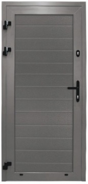 DRZWI ALUMINIOWE wypeł. panelem bramowym 80cm x 180cm Na Wymiar