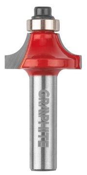 GRAPHITE FREZY do drewna KSZTAŁTOWE WIDIA zestaw 35szt TRZPIEŃ 8mm 56H240