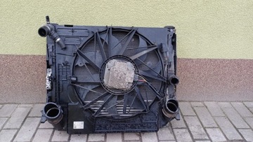 BMW X3 F25 KOMPLET CHŁODNIC WENTYLATOR 2.0D