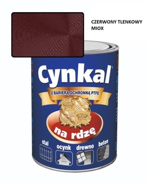 Farba uniwersalna CYNKAL 2,5L CZERWONY TLENEK MIOX