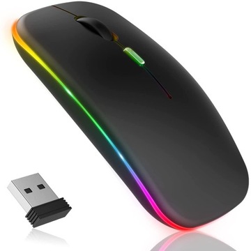 БЕСПРОВОДНАЯ МЫШЬ BT ДЛЯ НОУТБУКОВ RGB ИГРОВОГО ПК с BLUETOOTH