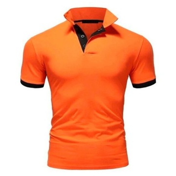 New Polo Shirt Men Summer Stritching Men's Shorts