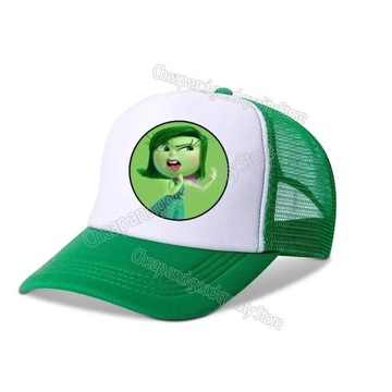 Czapka bejsbolowa Inside Out - postacie, siatka, oddychająca, dla dzieci