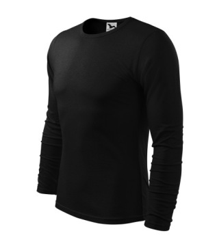 МУЖСКАЯ ФУТБОЛКА С ДЛИННЫМ РУКАВОМ MALFINI FIT-T LS 119 160G ЧЕРНАЯ L