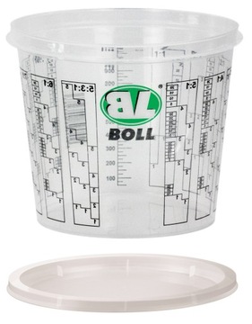 BOLL Pojemnik plastikowy z podziałką 1300 ml