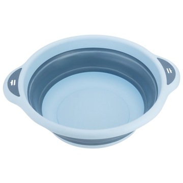 СКЛАДНАЯ СИЛИКОНОВАЯ УНИВЕРСАЛЬНАЯ КРУГЛАЯ ЧАШКА ДЛЯ БЕЛЬЯ 8Л