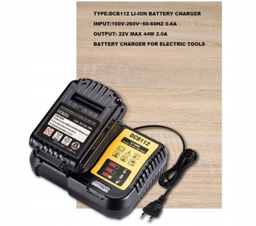 Замените аккумулятор Dewalt Charger 10,8 В/14,4 В/20 В