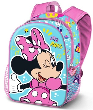 MYSZKA MINNIE PLECAK DO PRZEDSZKOLA PREMIUM 3D