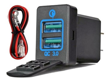 USB QC 3.0 GNIAZDO TOYOTA WIAZKA QUICK CHARGE N