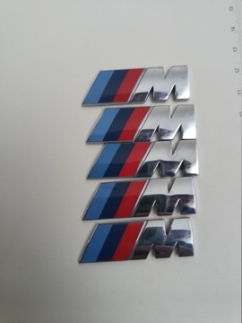 BMW G30 G31 G12 G12 LCI EMBLEMAT M-PAKIET ZNACZEK 8068584 51148068584