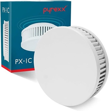 4x Czujnik dymu alarm, detektor 10 lat bateria Pyrexx