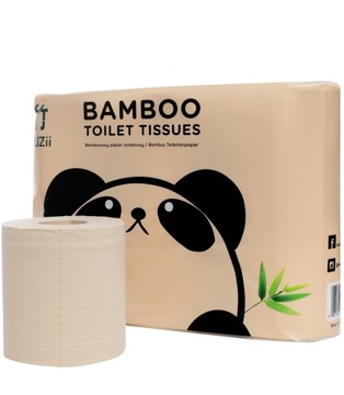 Туалетная бумага ZUZii EKO ECO бамбуковая 6 шт (10735)