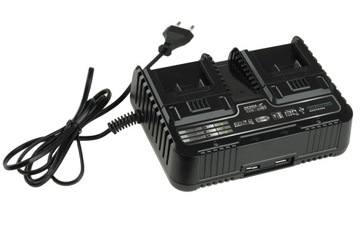 ŁADOWARKA PODWÓJNA 2x2,3A system SAS+ALL do AKUMULATORÓW Dedra