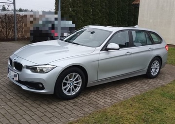 BMW Seria 3 F30-F31-F34 Touring Facelifting 2.0 320d 190KM 2017 BMW 320d kombi 190KM 2017 bezwypadkowy panorama harman/kardon, zdjęcie 1