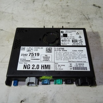 OPEL INSIGNIA LIFT MODUŁ HMI 23427519