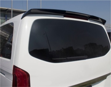 Mercedes Vito W447 спойлер, черный глянцевый козырек из АБС-пластика