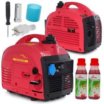 Agregat Prądotwórczy Generator 2000W Powertech 230V + OLEJ GRATS