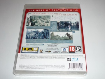 PS3 ASSASSIN'S CREED PLAYSTATION НОВАЯ ИГРОВАЯ ФОЛЬГА