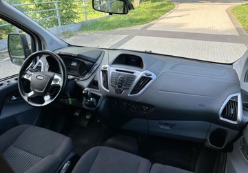Ford Transit Custom I 2.2 TDCi 100KM 2014 Ford Transit Custom 2.2 Diesel Nowa Dwumasa Bezwypadkowy 9 osob, 9cio oso, zdjęcie 15