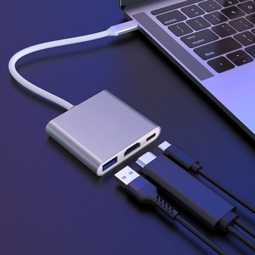 АДАПТЕР USB-C 3.1 HDMI 4K 30 Гц для Apple MacBook