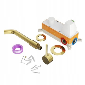 ВСТРАИВАЕМАЯ ВАННАЯ КОМНАТА GOLD BOX ПРОБКА KIVO CLICK-CLACK БЕЗ ПЕРЕЛИВА