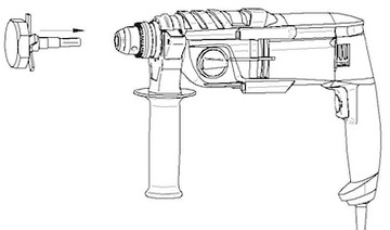 РЕЖУЩИЙ ИНСТРУМЕНТ ДЛЯ ШЛИФОВАНИЯ КОРОБОК СКРЫТОГО МОНТАЖА + 1 НОЖ ДЛЯ СКОБЕРА
