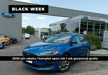 Ford Focus IV Kombi Facelifting 1.0 EcoBoost 125KM 2024 Ford Focus OFERTA BLACK WEEK125KM mHev TitaniumX SalonPL SerwisASO FV23 P., zdjęcie 1