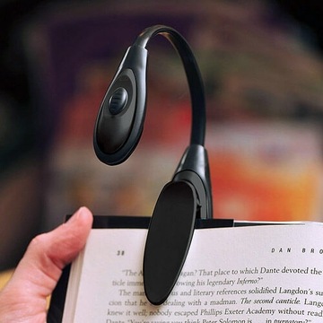ГИБКАЯ ЛАМПА ДЛЯ ЧТЕНИЯ КНИГ СО СВЕТОДИОДНЫМ ЗАЖИМОМ