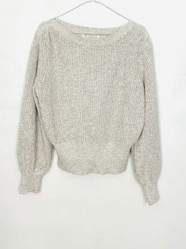 Sweter melanż oversize S 36 H&M