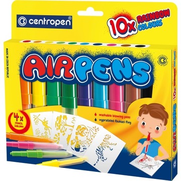Centropen Airpens Rainbow Colours 1500/10, 4 szblony