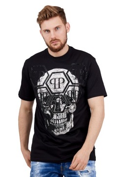 PHILIPP PLEIN - T-SHIRT ROUND NECK SS SKULL r XL