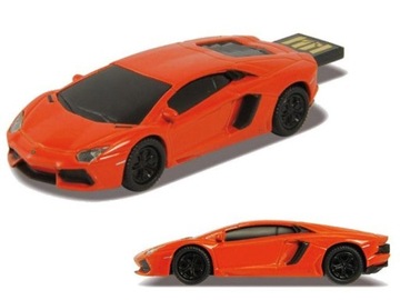 PENDRIVE USB SZYBKI FLASH DRIVE ULTRA PAMIĘĆ ZAWIESZKA PEN LAMBORGHINI 16GB