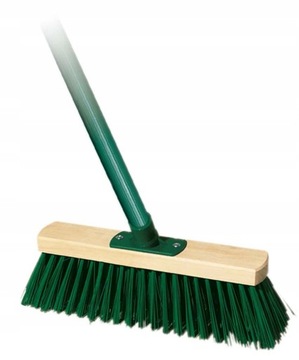Miotła ULICÓWKA 30 cm szczotka Kij 120 cm YORK
