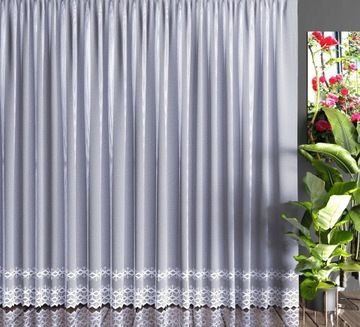Firana żakardowa Wzór 628d109 wys.180cm (z belki)