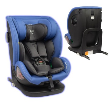 FOTELIK SAMOCHODOWY 360 ISOFIX I-SIZE PRZODEM LUB TYŁEM CARETERO SECURO